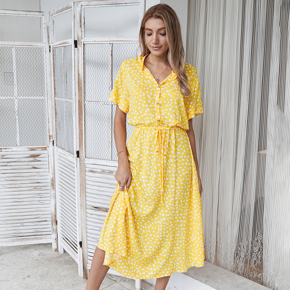 Robe Vintage d’Été | Amandine™