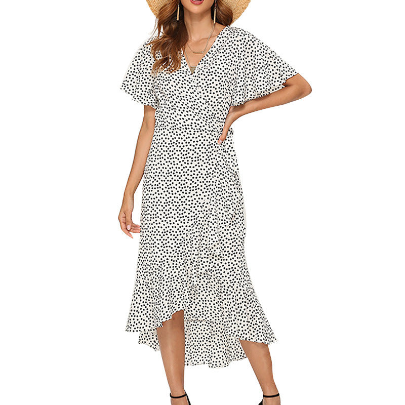 Auréline™ Robe Chiffon Asymétrique