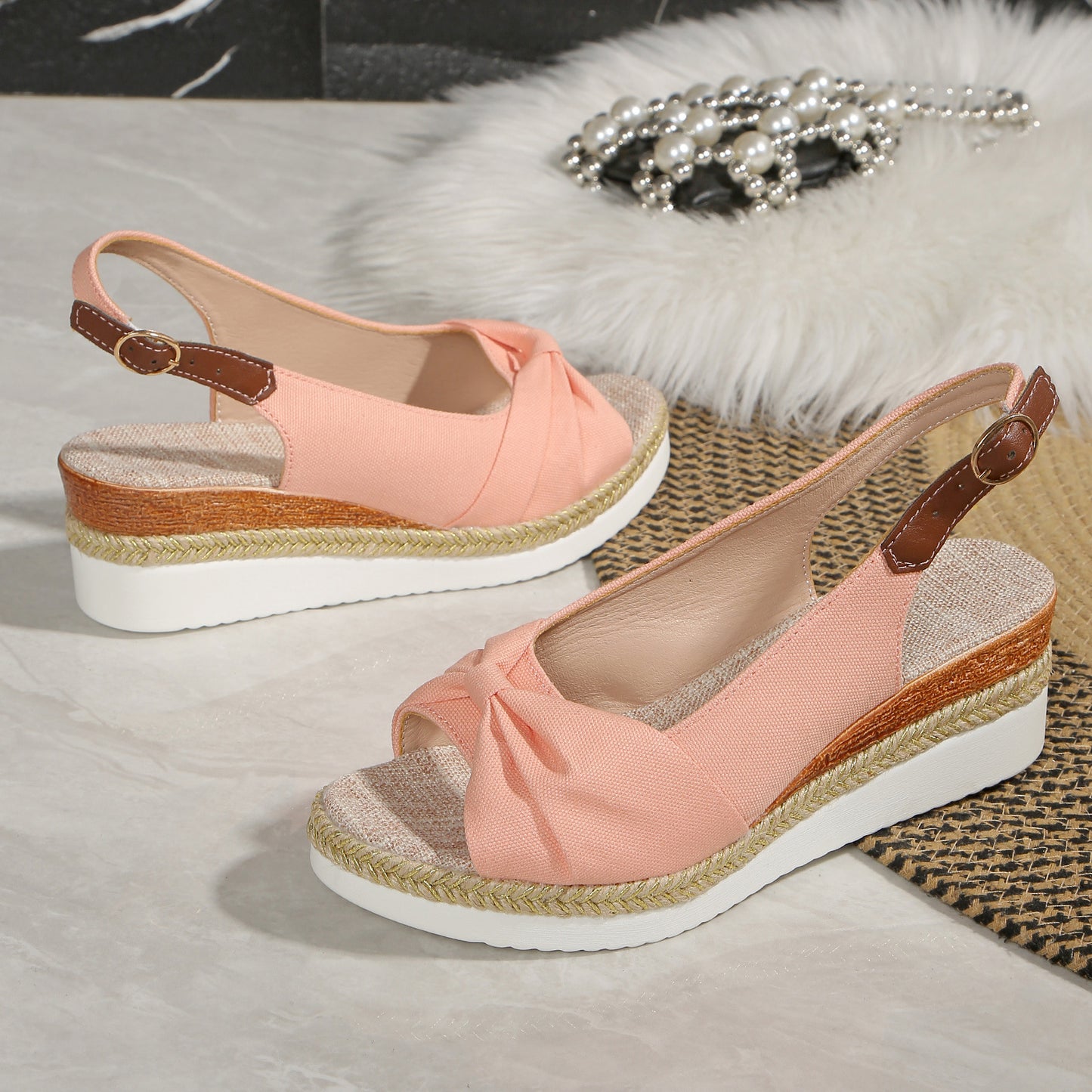 Sandales Élégance Naturelle | Yasmine™
