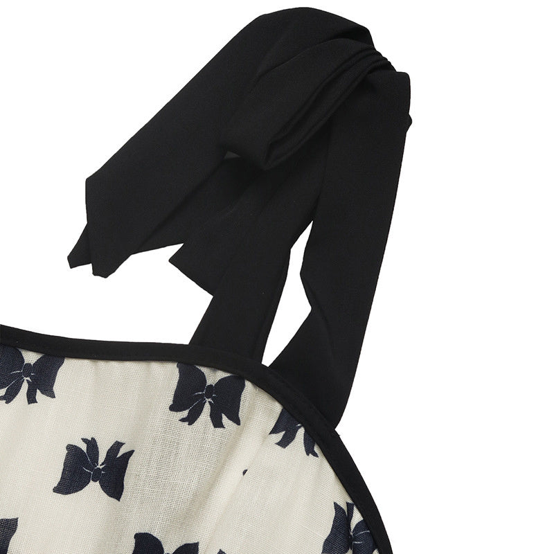 Robe Papillons Cintrée à Nœuds – Yllona™