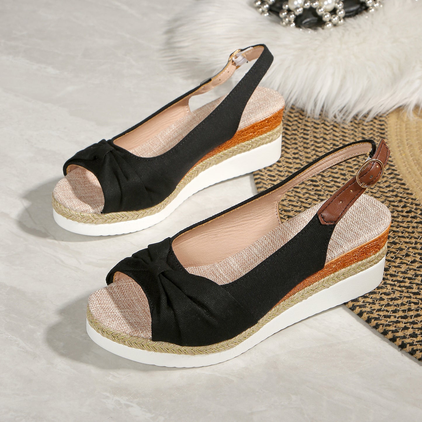 Sandales Élégance Naturelle | Yasmine™