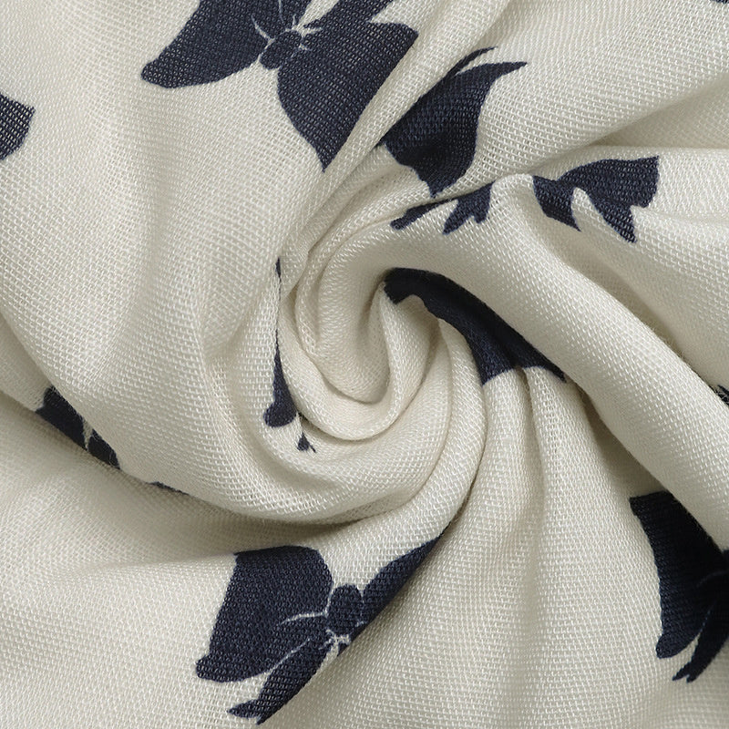 Robe Papillons Cintrée à Nœuds – Yllona™