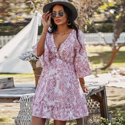 Robe Fluide à Fleurs | Lila™