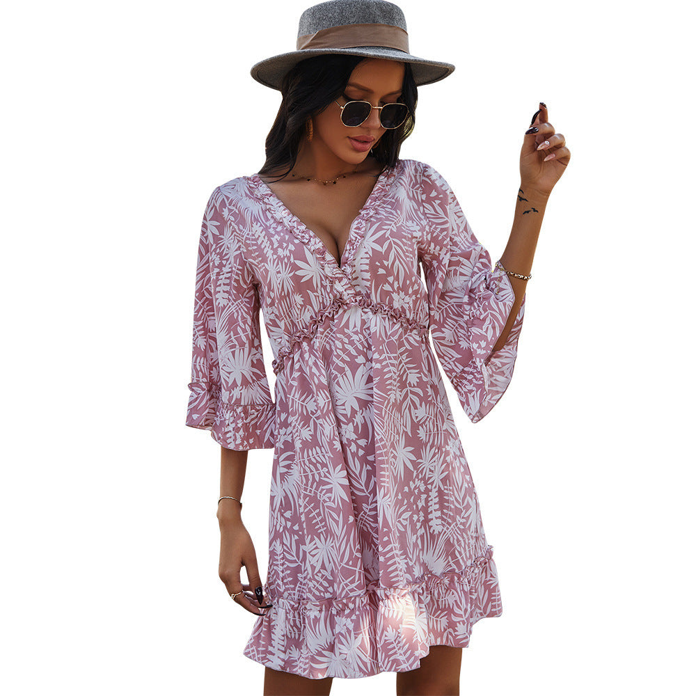 Robe Fluide à Fleurs | Lila™