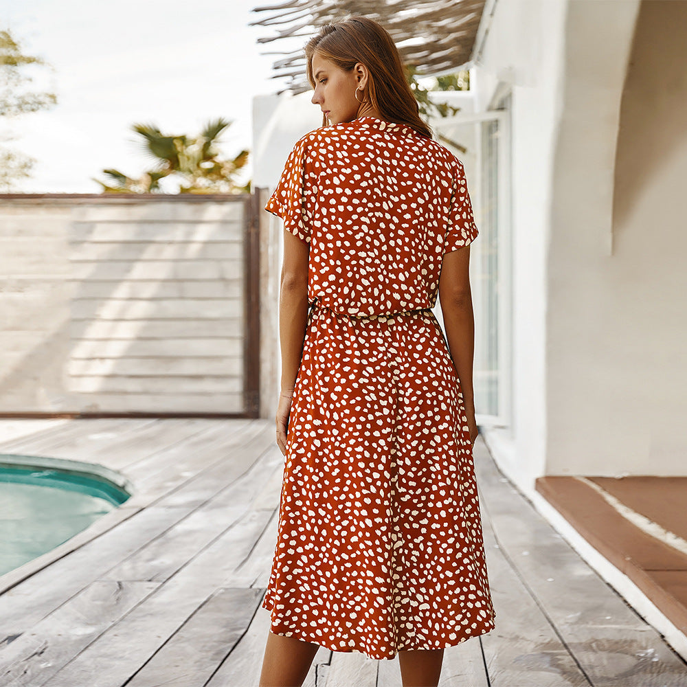 Robe Vintage d’Été | Amandine™