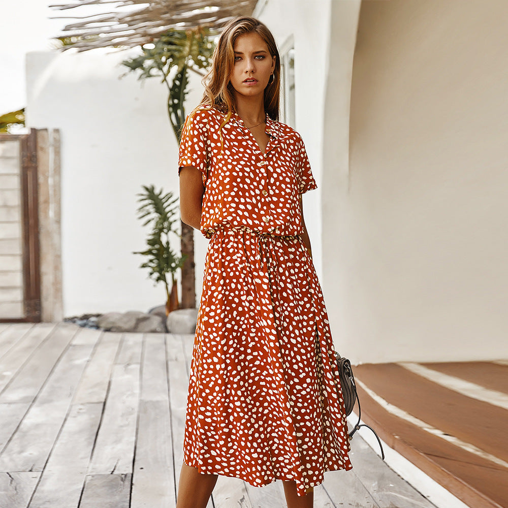Robe Vintage d’Été | Amandine™
