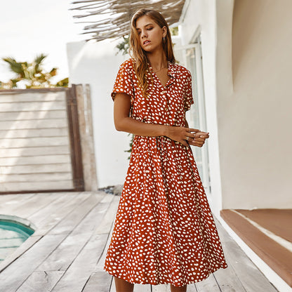 Robe Vintage d’Été | Amandine™