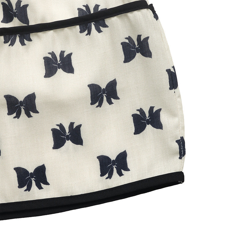 Robe Papillons Cintrée à Nœuds – Yllona™