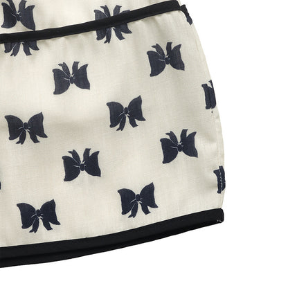 Robe Papillons Cintrée à Nœuds – Yllona™