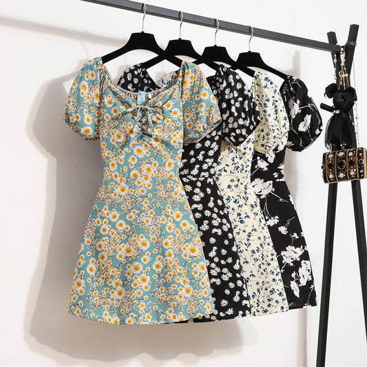 Liora™ Robe Fleurie à Manches
