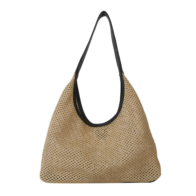 RaffiaLuxe™ – Sac Cabas Grande Capacité