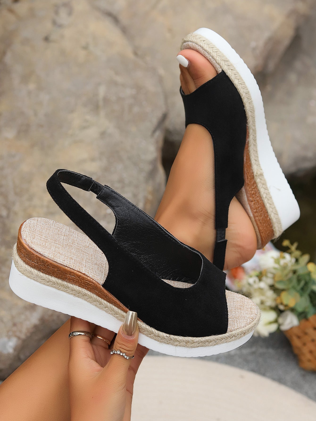 Sandales à Talon Léger | Aya™