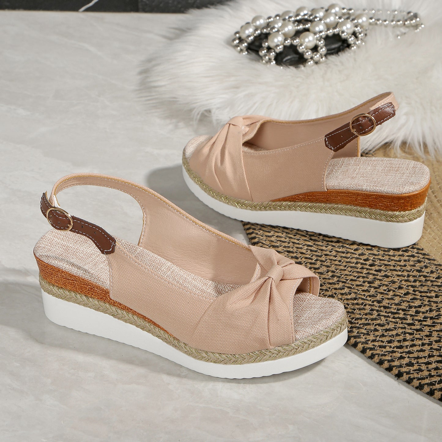 Sandales Élégance Naturelle | Yasmine™