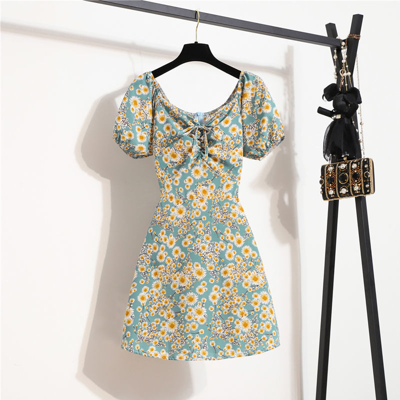 Liora™ Robe Fleurie à Manches